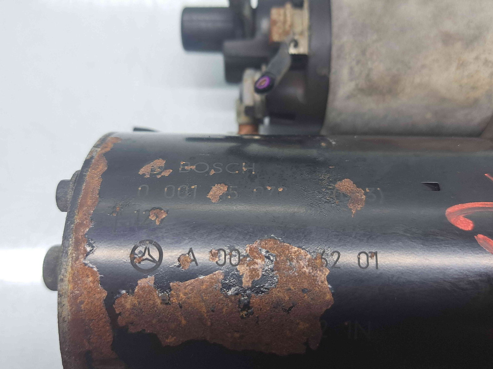 Electromotor 10 dinti Mercedes Clasa E (W211) [Fabr 2002-2009] OEM 3.0 CDI 642920165KW / 224CP - imagine 2