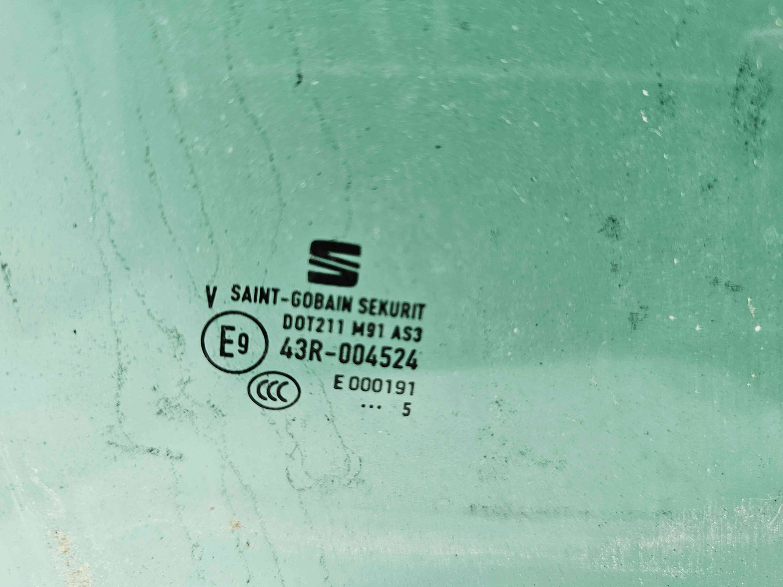 Geam usa dreapta spate Seat Ibiza 6 (KJ1) Facelift [Fabr 2017-prezent] OEM - imagine 2