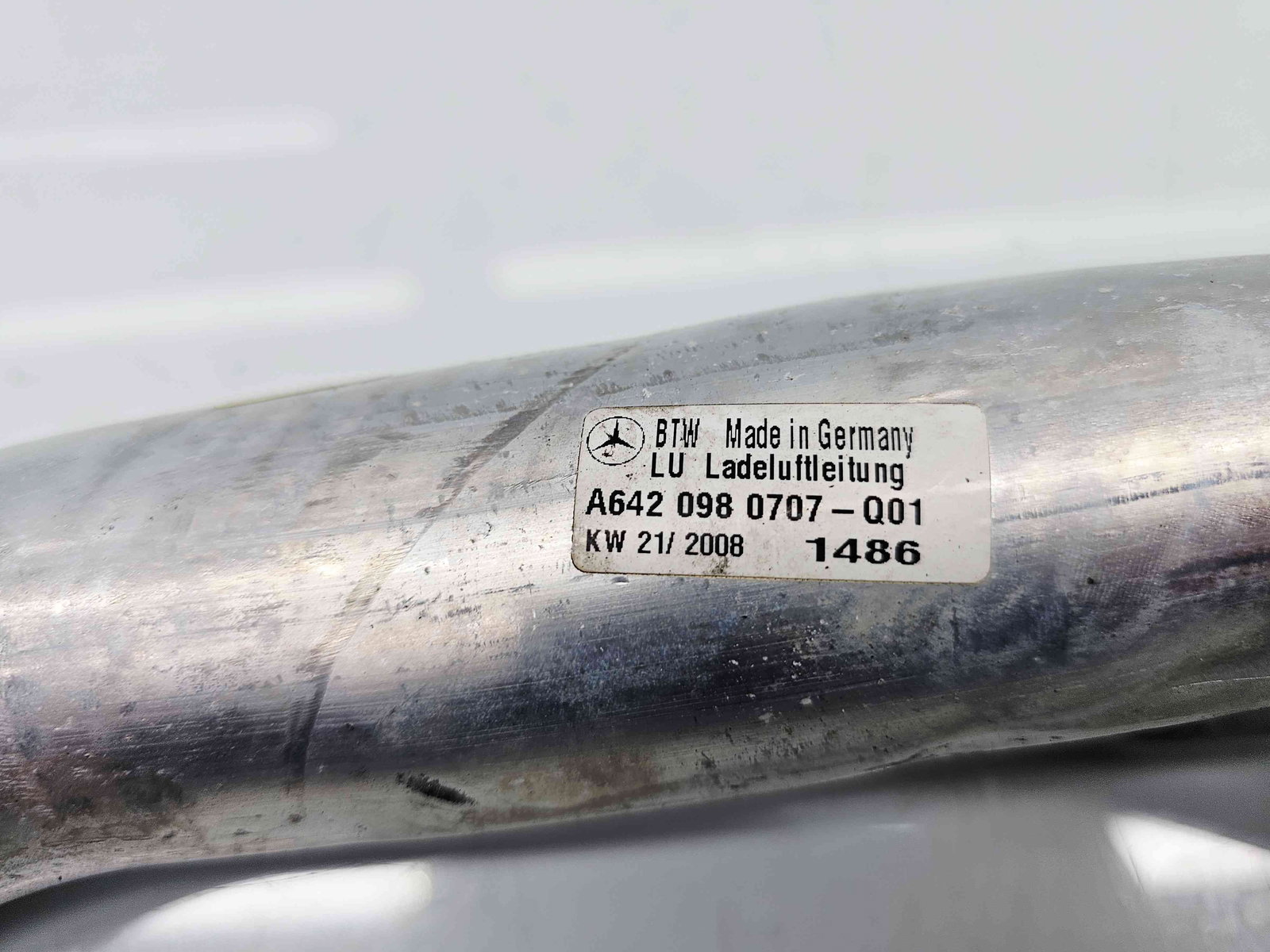 Tub intercooler Mercedes Clasa E (W211) [Fabr 2002-2009] A6420980707 3.0 CDI 642920 165KW / 224CP - imagine 2