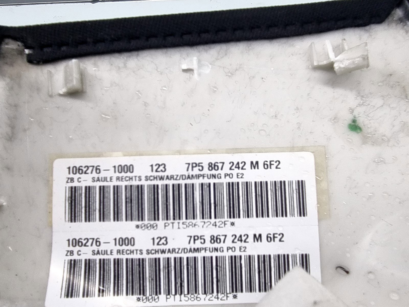 Ornament stalp PORSCHE Cayenne (92A) [Fabr 2010-2017] 7P5867242M 3.0 TDI CRCA 180KW / 245CP - imagine 3