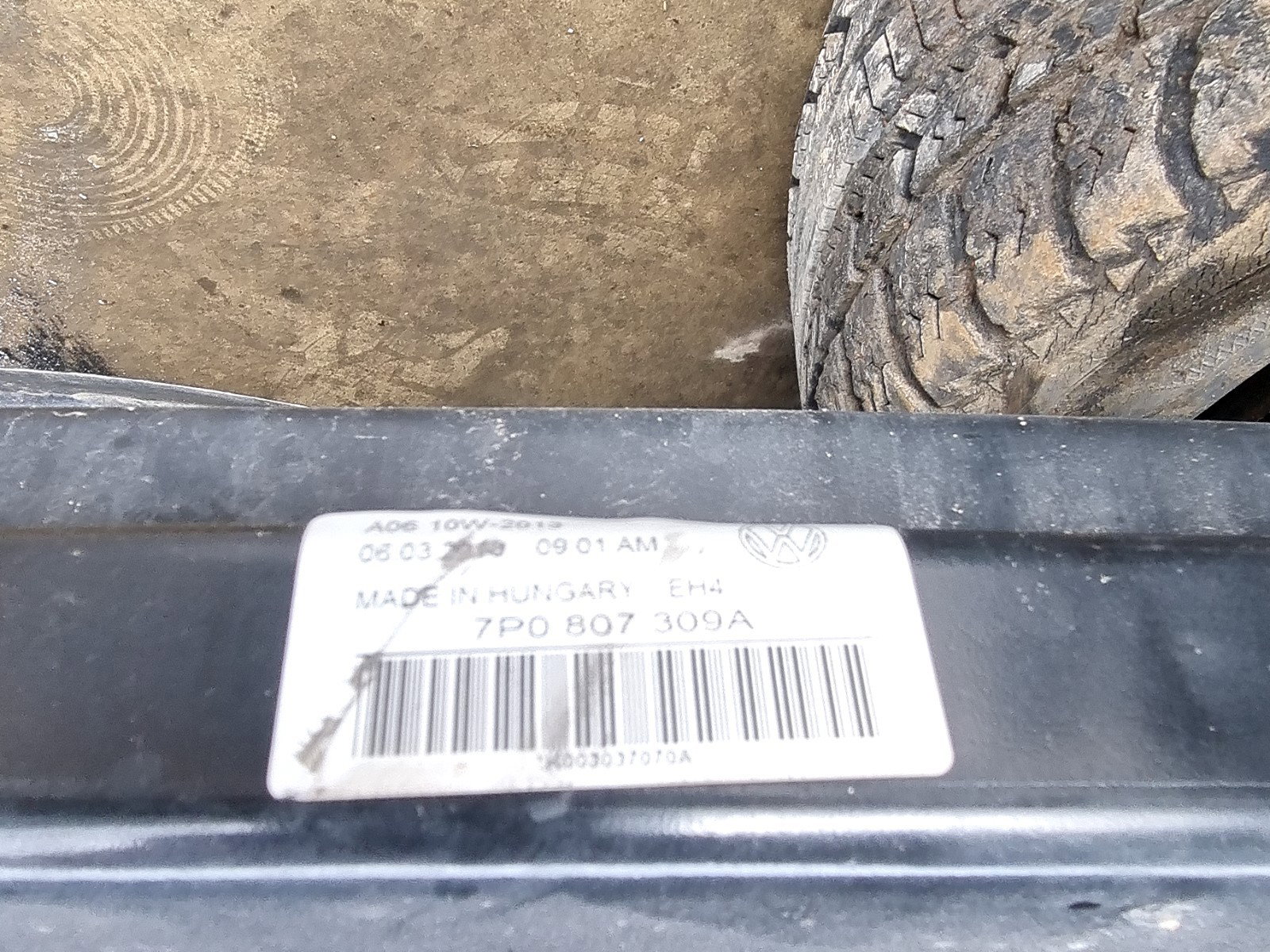 Armatura bara spate PORSCHE Cayenne (92A) [Fabr 2010-2017] 7P0807309A 3.0 TDI CRCA 180KW / 245CP - imagine 2