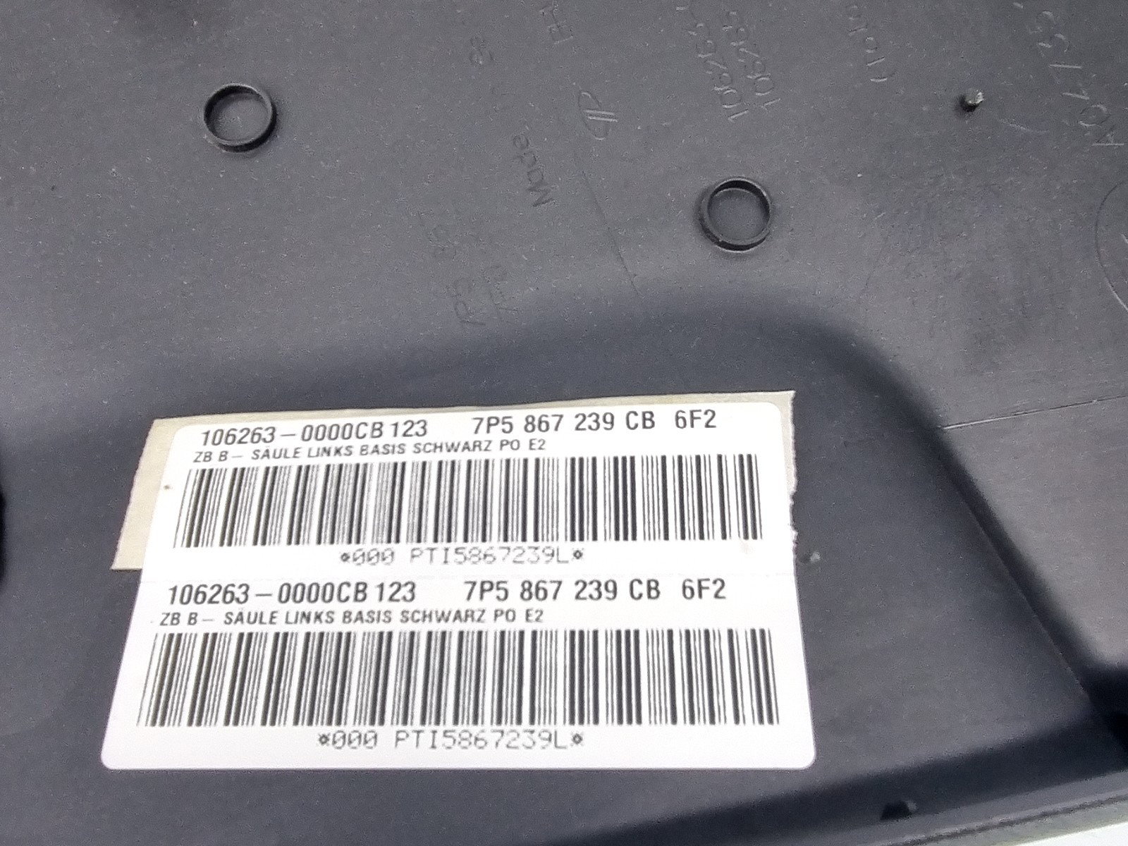 Ornament stalp stanga PORSCHE Cayenne (92A) [Fabr 2010-2017] 7P5867239 3.0 TDI CRCA 180KW / 245CP - imagine 2