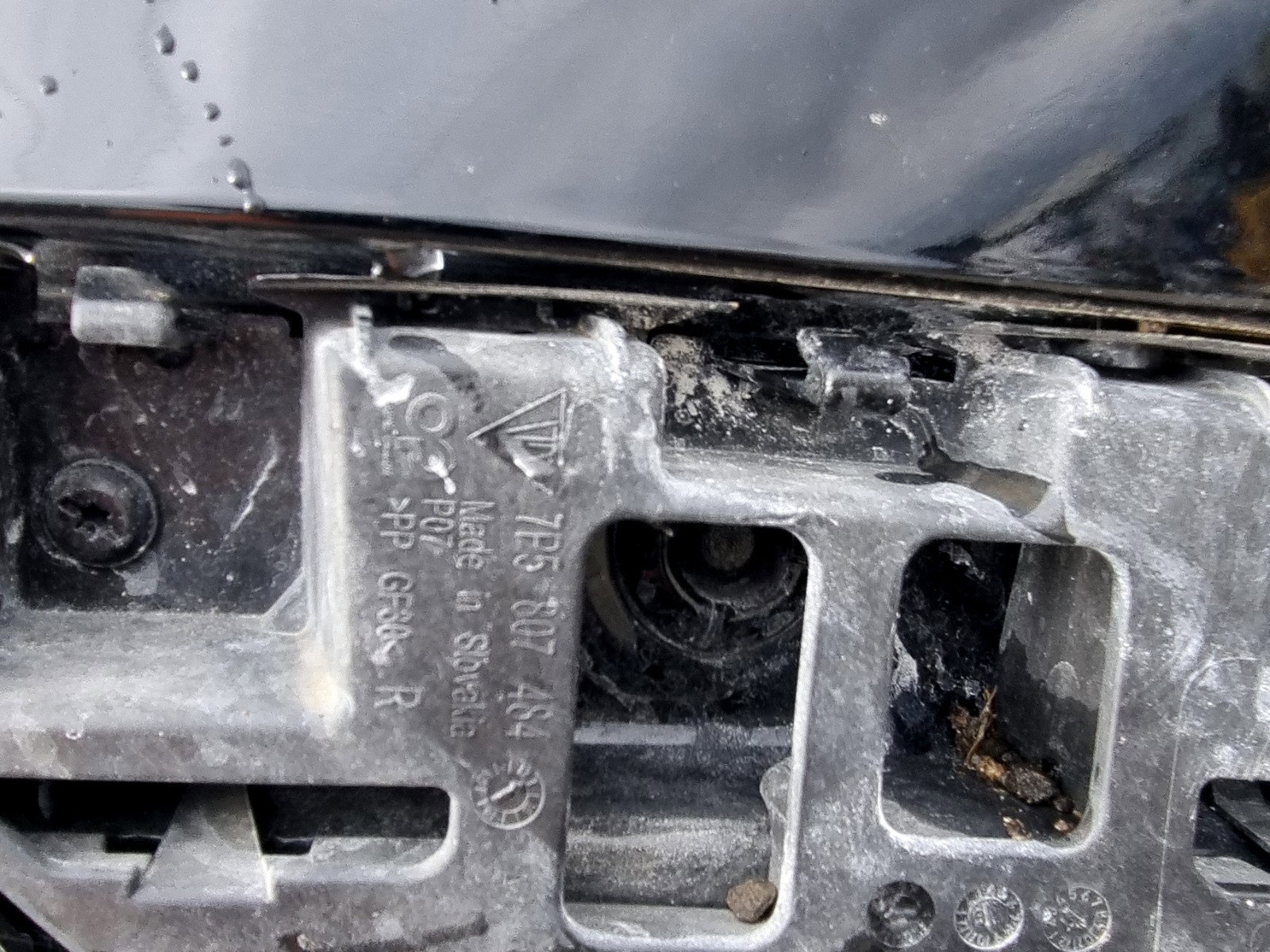 Suport bara dreapta spate PORSCHE Cayenne (92A) [Fabr 2010-2017] 7P5807484 3.0 TDI CRCA 180KW / 245CP - imagine 2