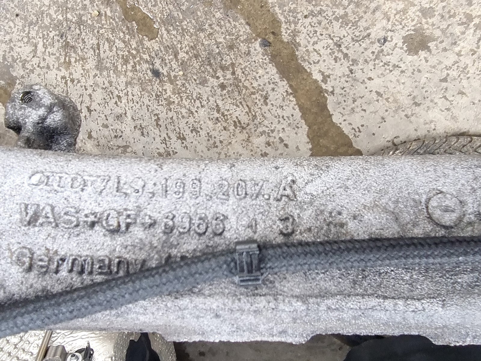 Suport motor PORSCHE Cayenne (92A) [Fabr 2010-2017] 7L8199207A 3.0 TDI CRCA 180KW / 245CP - imagine 2