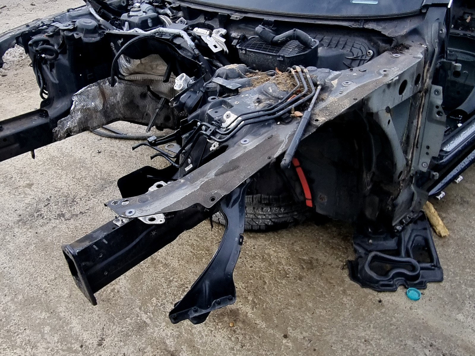 Lonjeron stanga AUDI A6 (4G2, C7) [Fabr 2012-2017] 2.0 TDI CGLC 130 KW / 177 CP - imagine 2