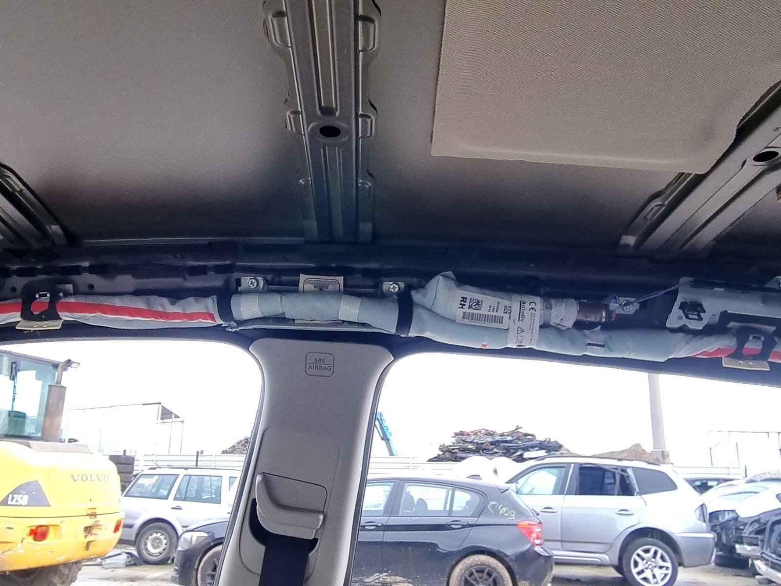 Airbag cortina dreapta Nissan Qashqai (2) [Fabr 2013-2017] D15084601 1.5 DCI K9K 81KW / 110CP - imagine 1