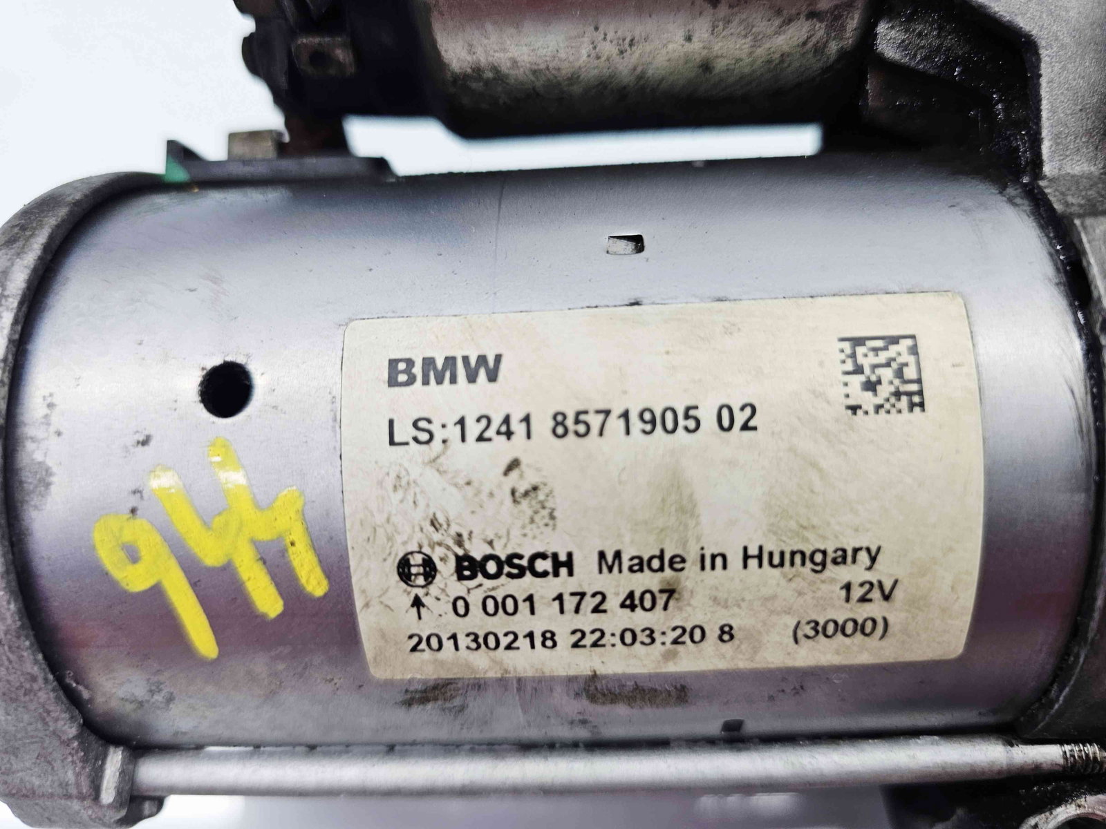 Electromotor 12 dinti Bmw 1 (F21) [Fabr 2012-2017] 8571905 2.0 N47D85KW / 115CP - imagine 2