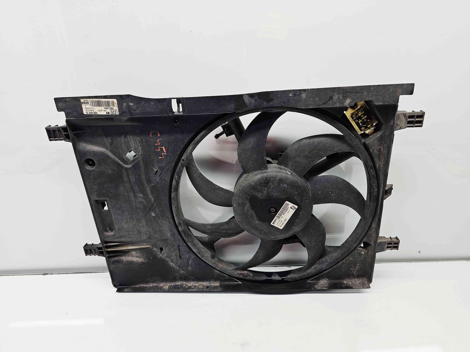 Electroventilator Opel Corsa D [Fabr 2006-2013] 13249564 1.4 Benz A14XER 74KW / 100CP - imagine 3