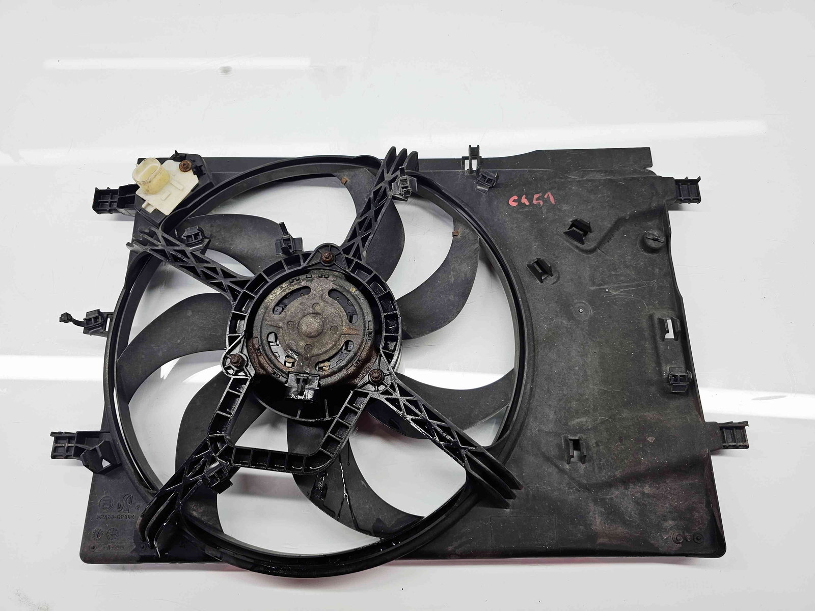 Electroventilator Opel Corsa D [Fabr 2006-2013] 13249564 1.2 Benz A12XER 63KW / 85CP - imagine 6