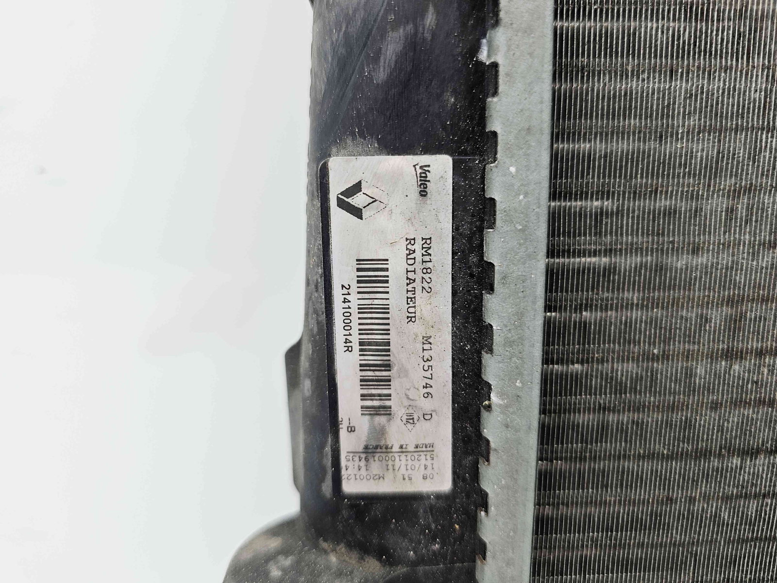 Radiator apa Renault Megane 3 (B95) [Fabr 2008-2016] 214100014R 1.6 Benz K4M858 81KW / 110CP - imagine 2