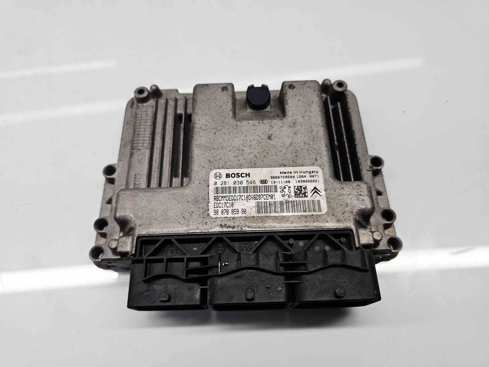 Calculator motor ECU Citroen DS3 [Fabr 2009-2015] 9807885980 1.6 HDI DV6DTED 68KW / 92CP - imagine 1