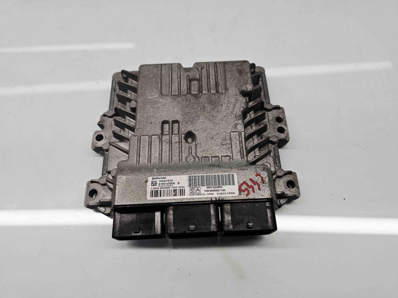 Calculator motor ECU Peugeot 2008 [Fabr 2013-prezent] 9801622880 1.6 HDI DV6C 84KW / 115CP - imagine 1