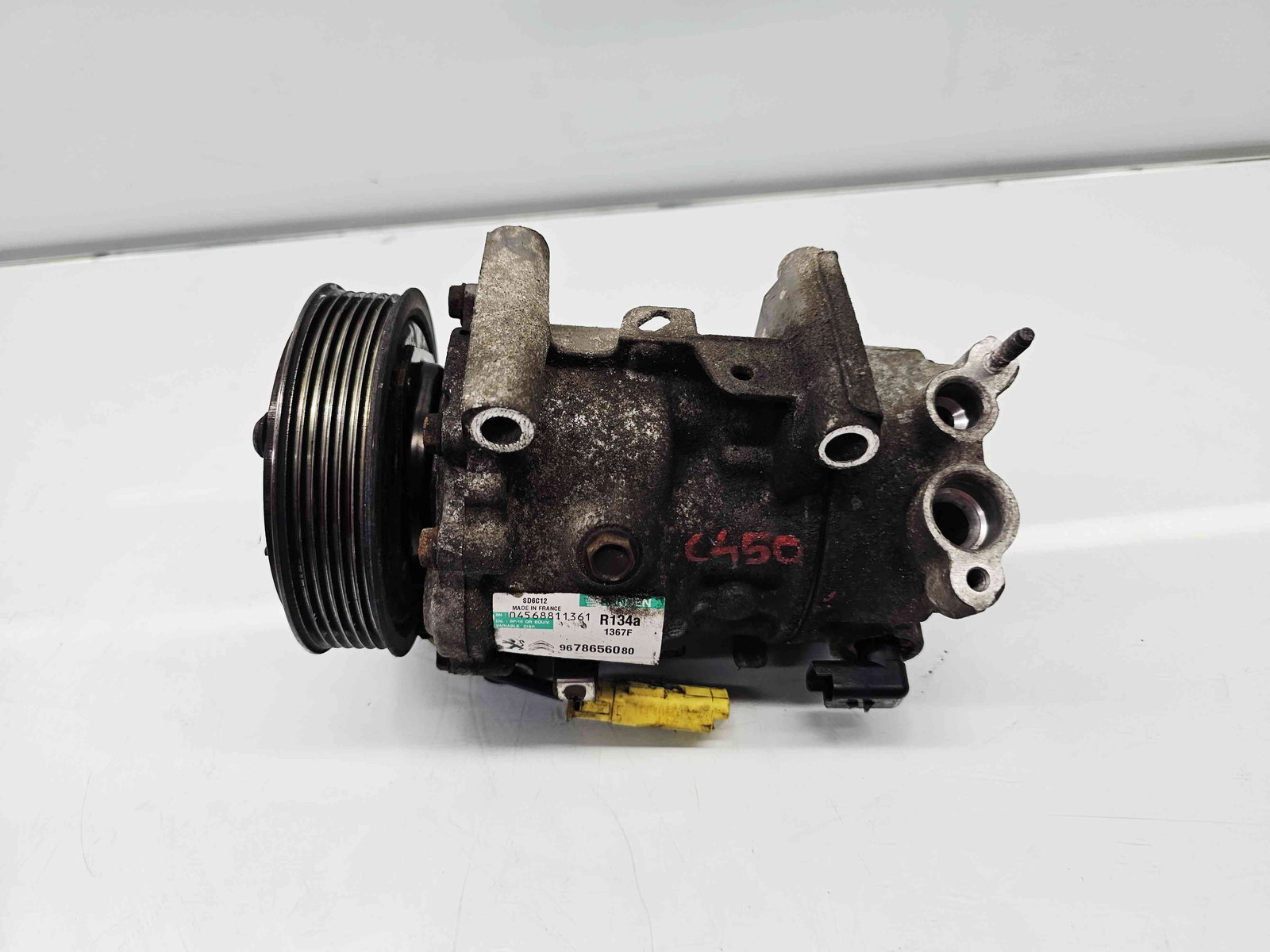 Compresor clima Citroen DS3 [Fabr 2009-2015] 9678656080 1.6 HDI DV6DTED 68KW / 92CP - imagine 1