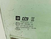 Geam usa dreapta spate Opel Mokka [Fabr 2012-2019] OEM