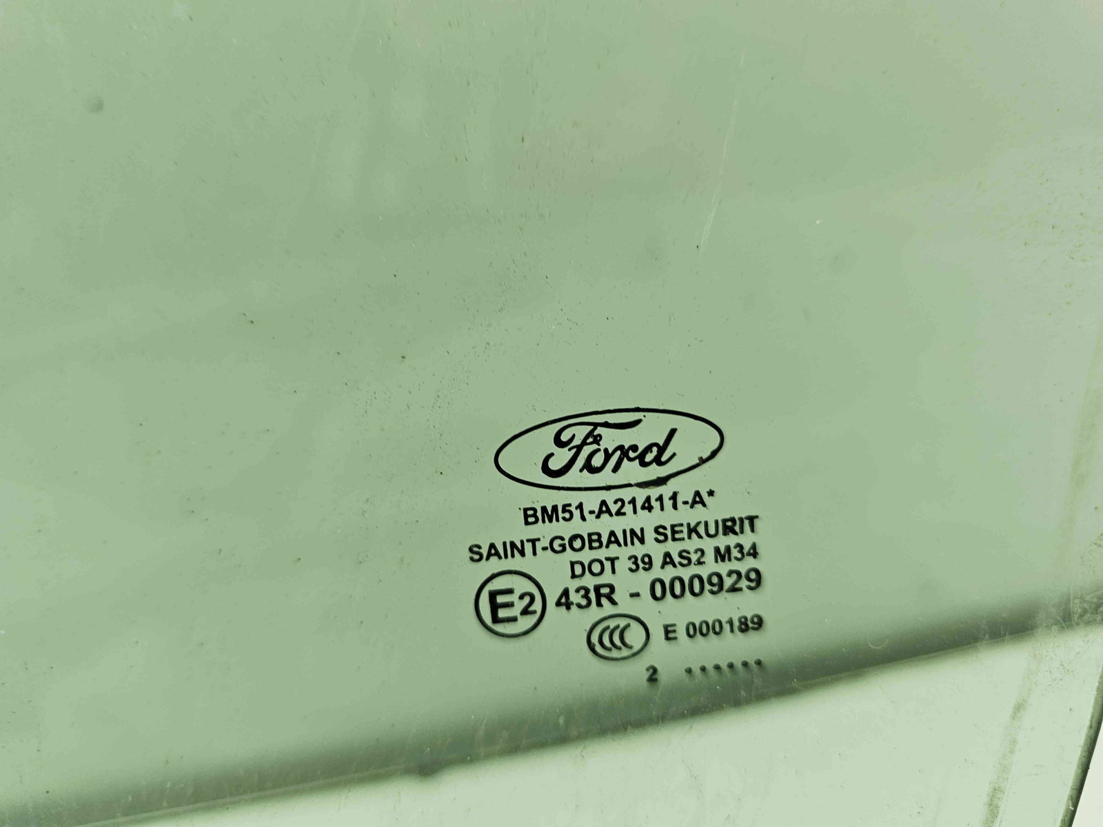 Geam usa stanga fata Ford Focus 3 Turnier [Fabr 2010-2018] OEM - imagine 2