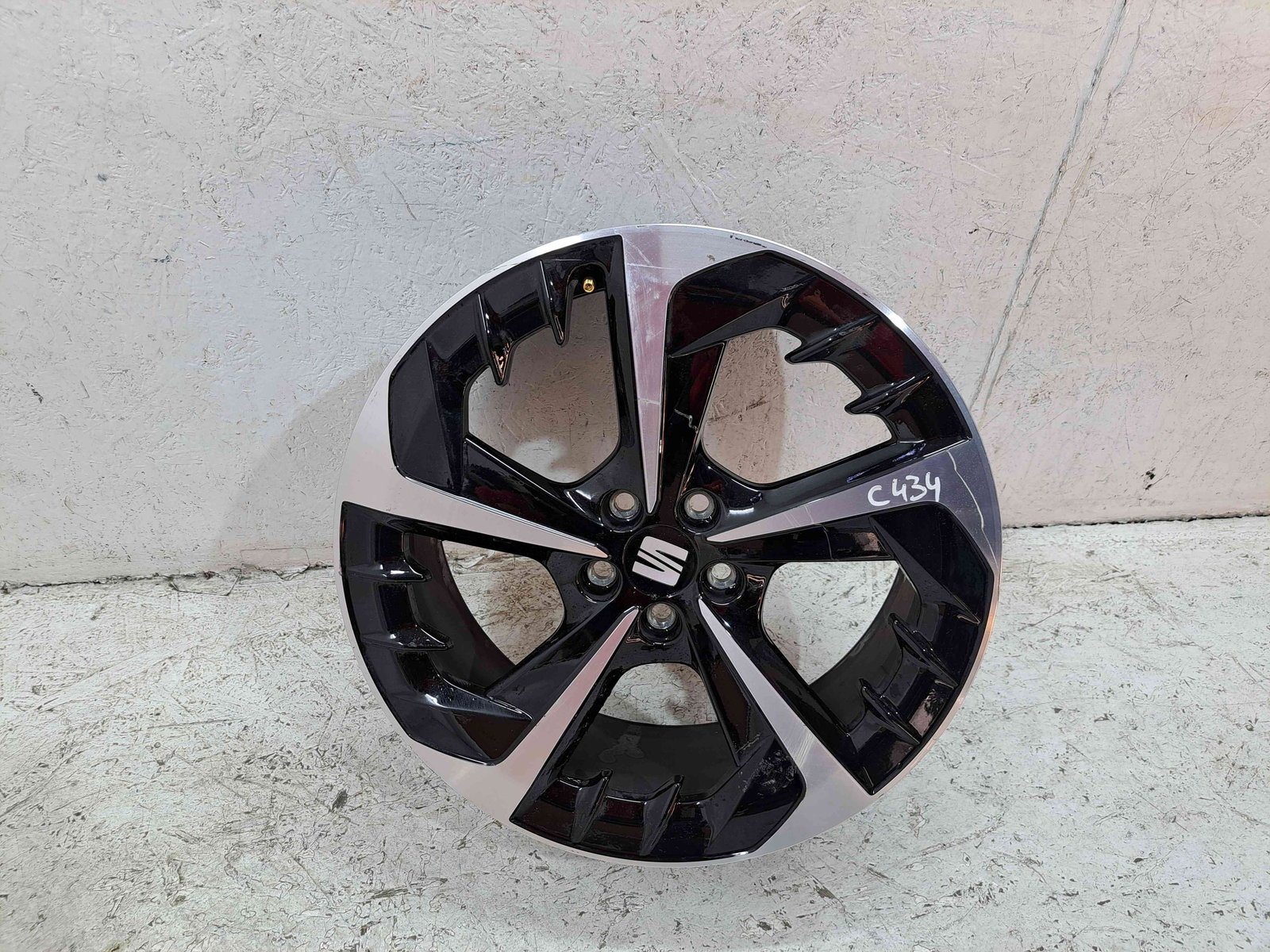 Janta aliaj Seat Ibiza 6 (KJ1) Facelift [Fabr 2017-prezent] 5X112, 7.0JX18N-H2, ET51 - imagine 1