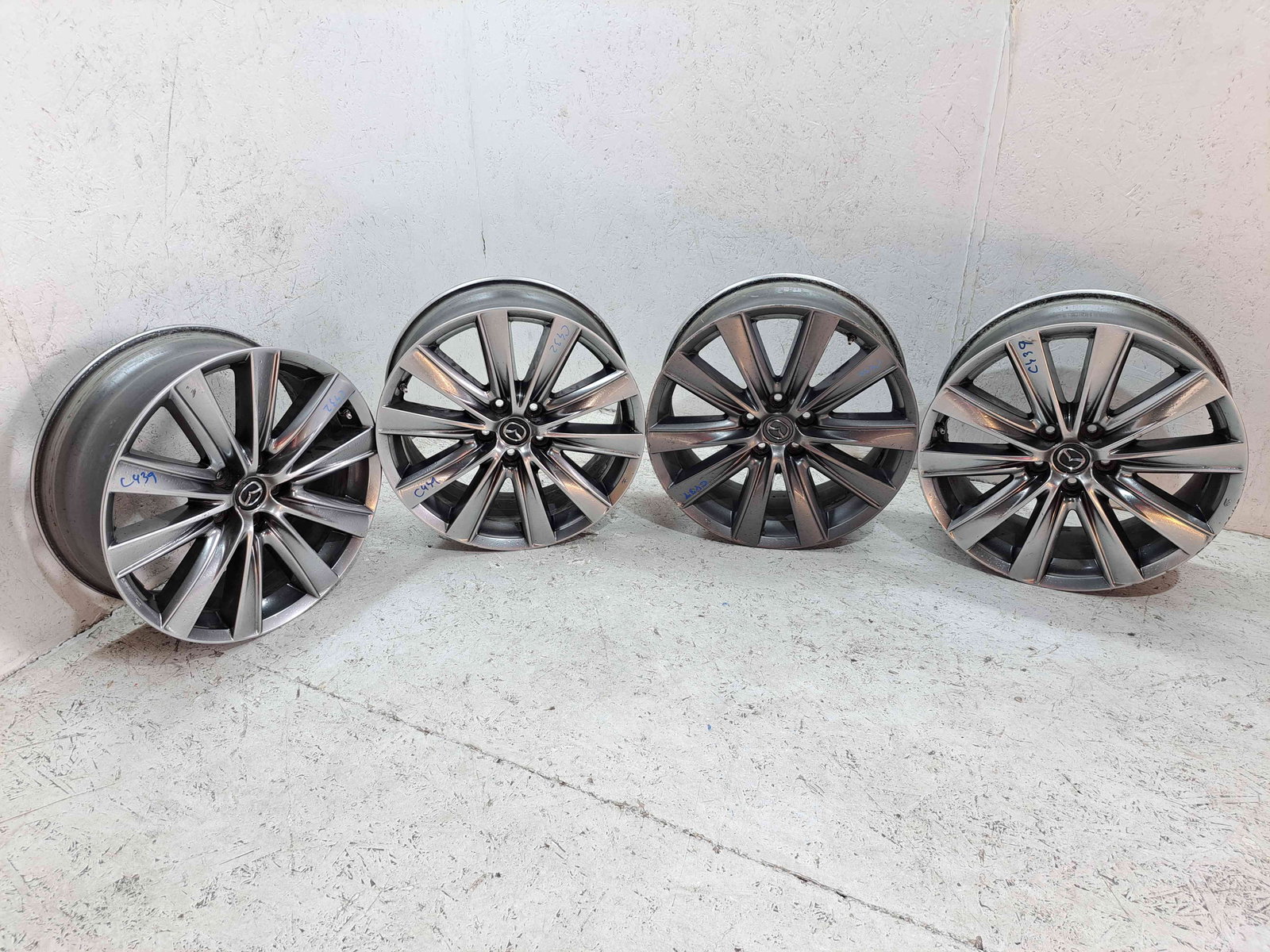 Set jante aliaj MAZDA 6 (GJ1) Facelift [Fabr 2018-2021] 5X114.3, 19X7.5JXH2, ET45 - imagine 1