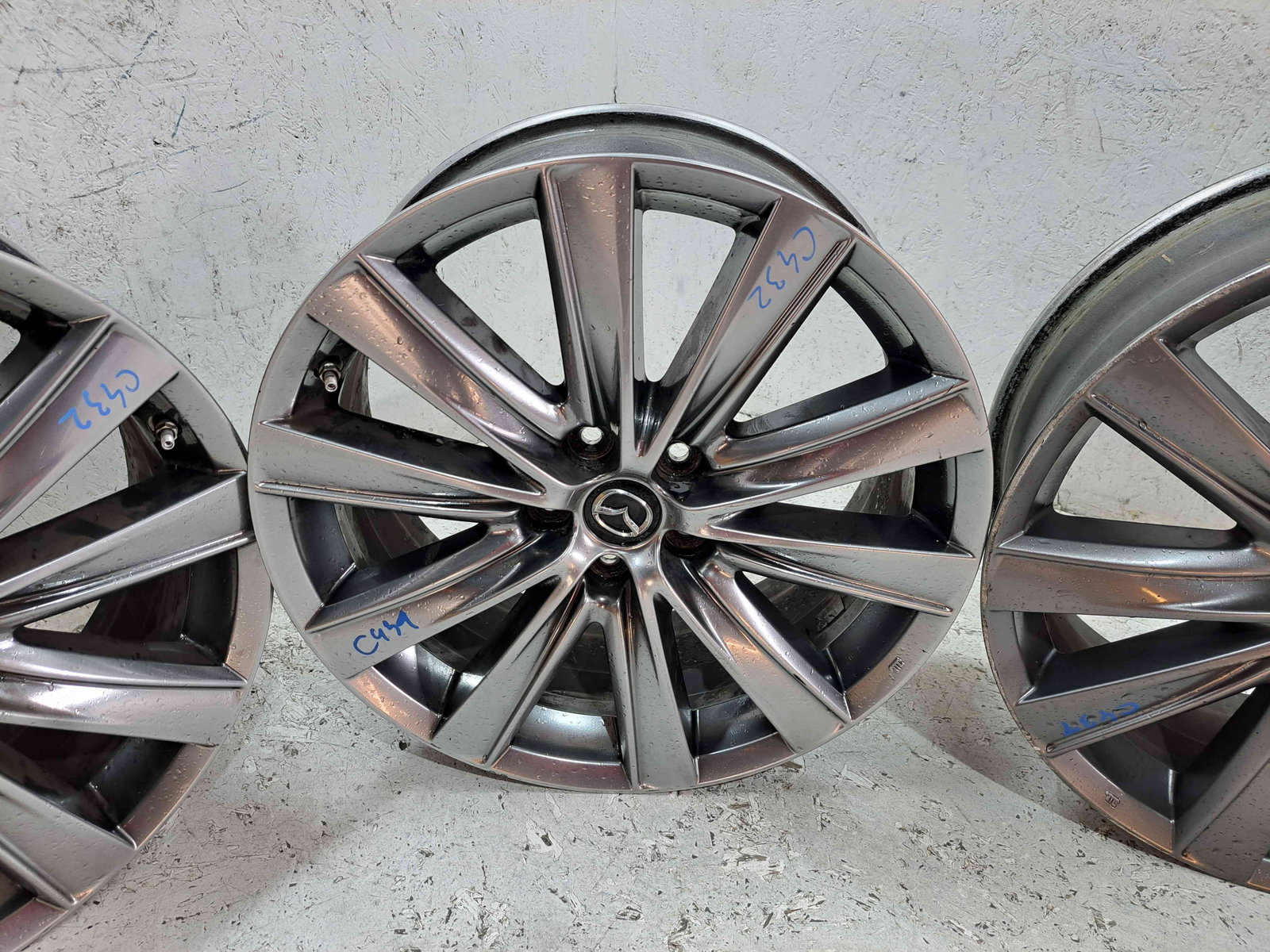 Set jante aliaj MAZDA 6 (GJ1) Facelift [Fabr 2018-2021] 5X114.3, 19X7.5JXH2, ET45 - imagine 3