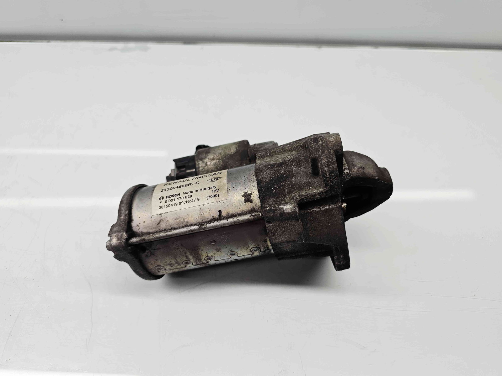 Electromotor 12 dinti Renault Captur (X87) [Fabr 2013-2017] 233004868R 1.5 dCi K9K60866KW / 90CP