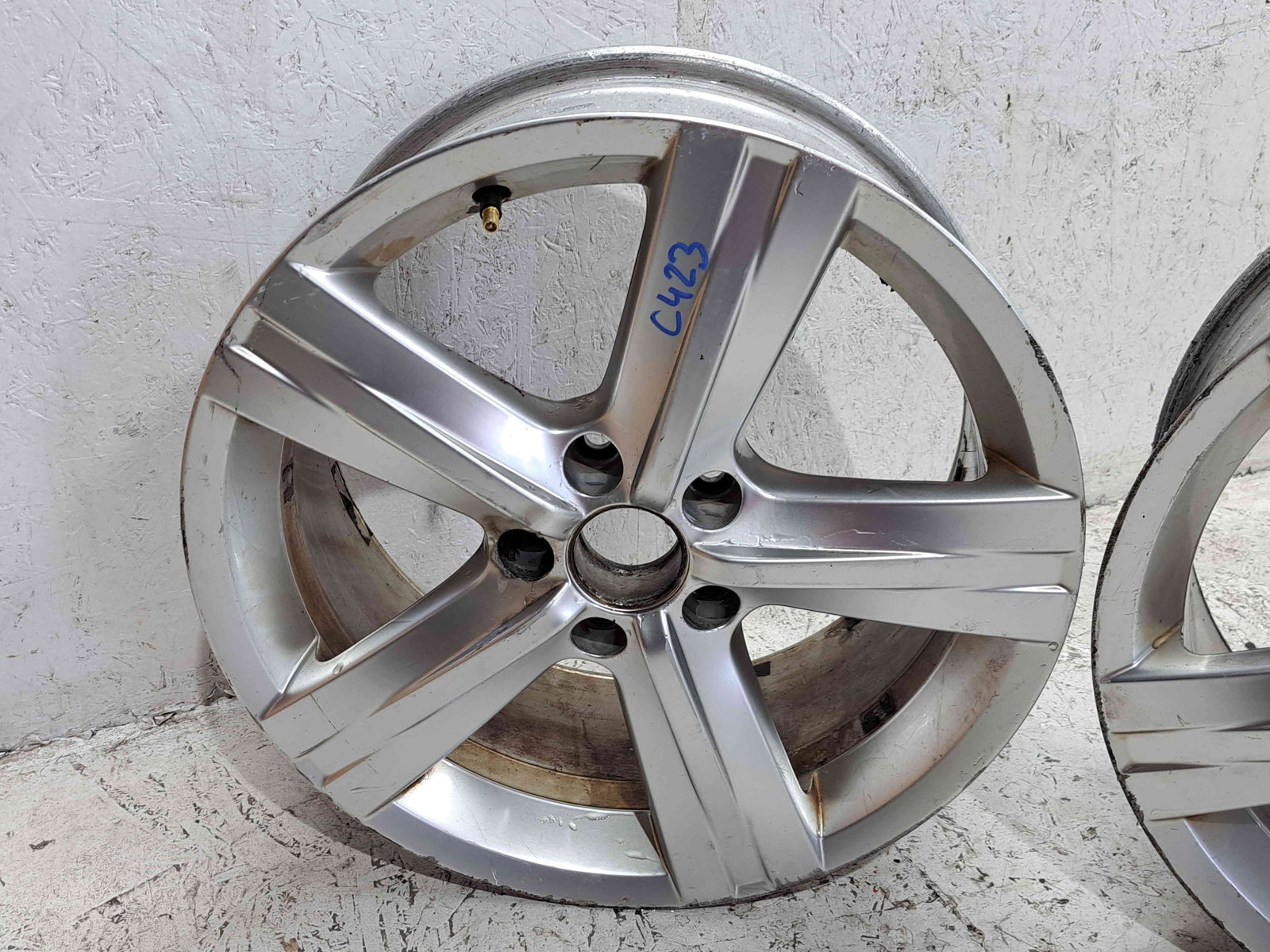 Set jante aliaj Volkswagen Passat B7 (365) Variant [Fabr 2010-2014] 5X112, R17 - imagine 2