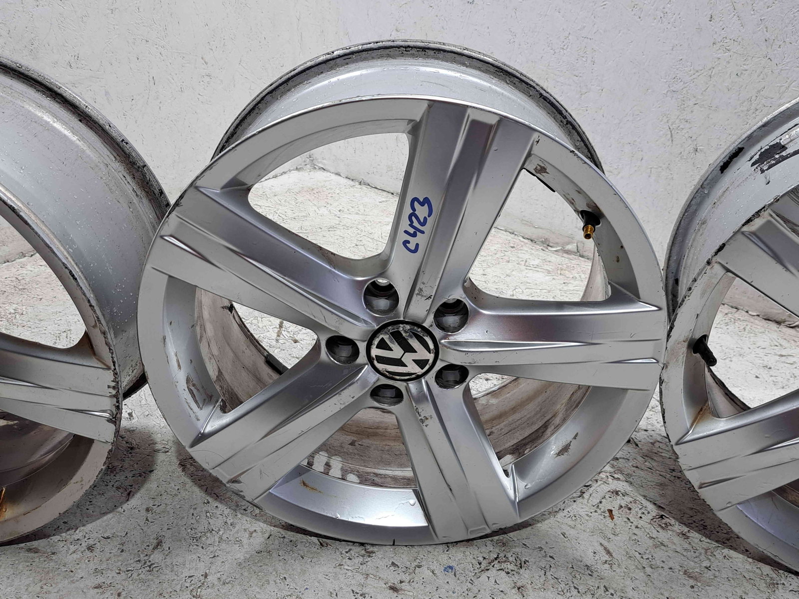 Set jante aliaj Volkswagen Passat B7 (365) Variant [Fabr 2010-2014] 5X112, R17 - imagine 4