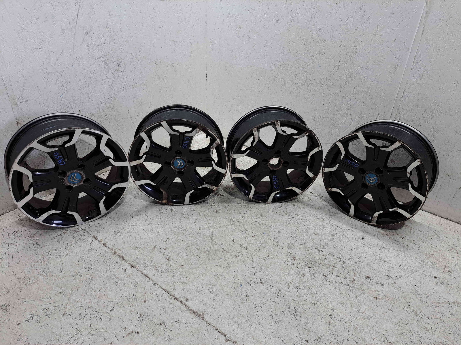 Set jante aliaj Citroen DS3 [Fabr 2009-2015] R17, 4X108 - imagine 1