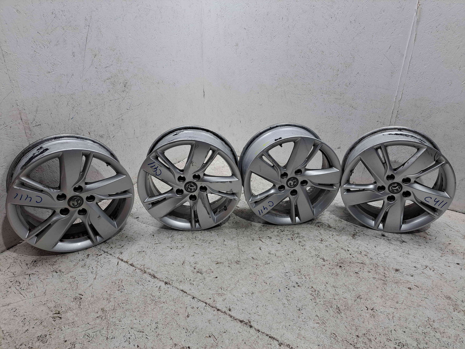 Set jante aliaj Opel Astra J [Fabr 2009-2015] 5X105, R17 - imagine 1