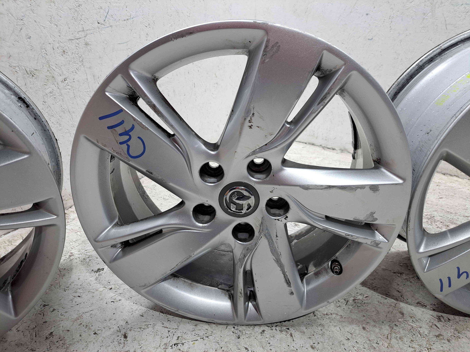 Set jante aliaj Opel Astra J [Fabr 2009-2015] 5X105, R17 - imagine 3