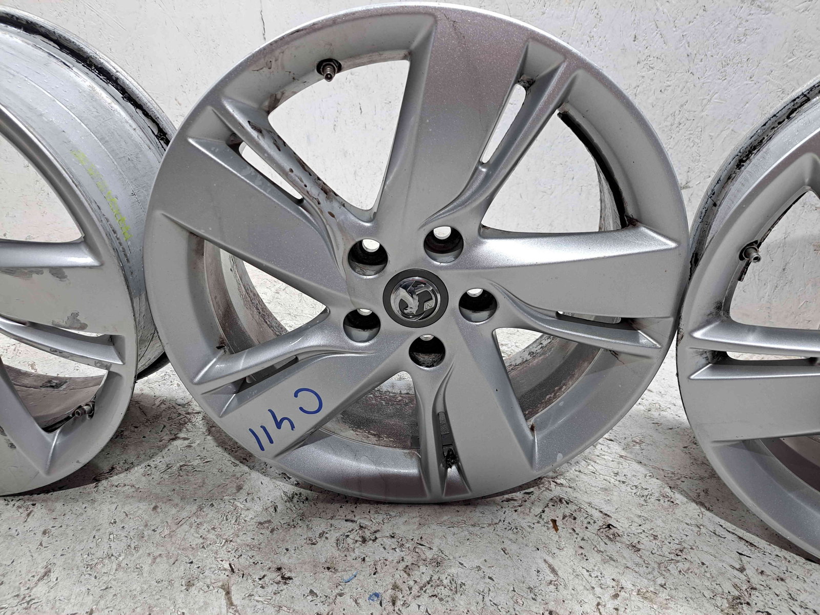 Set jante aliaj Opel Astra J [Fabr 2009-2015] 5X105, R17 - imagine 4