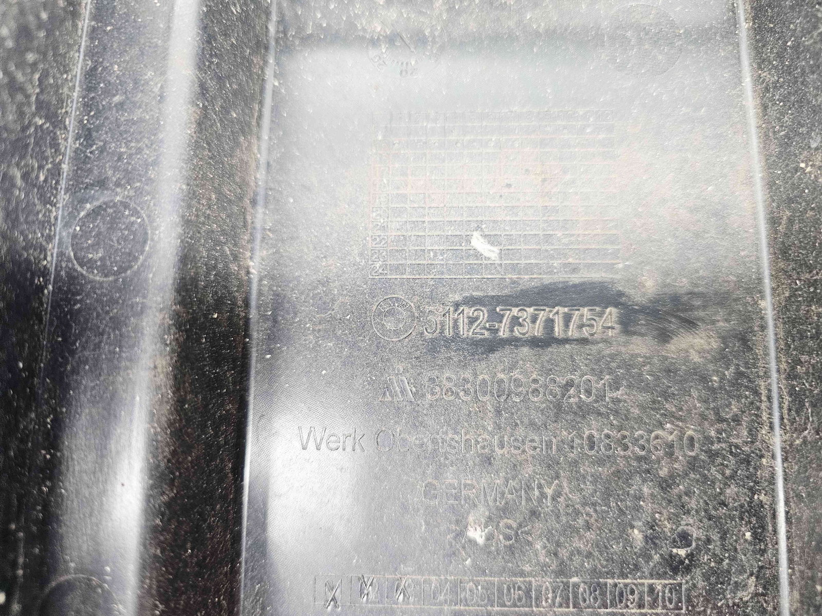 Suport bara dreapta spate Bmw 1 (F20) Facelift [Fabr 2011-2017] 7371754 - imagine 3