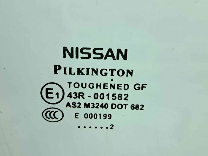 Geam usa dreapta fata Nissan Qashqai Facelift (2) [Fabr 2009-2013] OEM