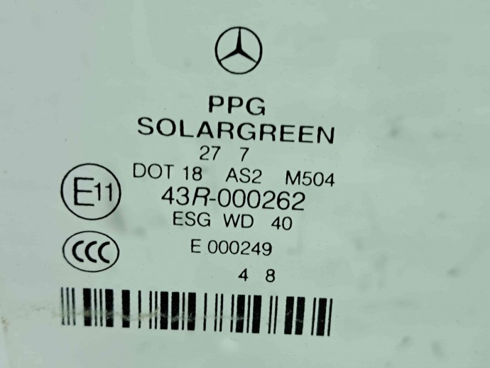Geam usa dreapta spate Mercedes Clasa E (W211) [Fabr 2002-2009] OEM