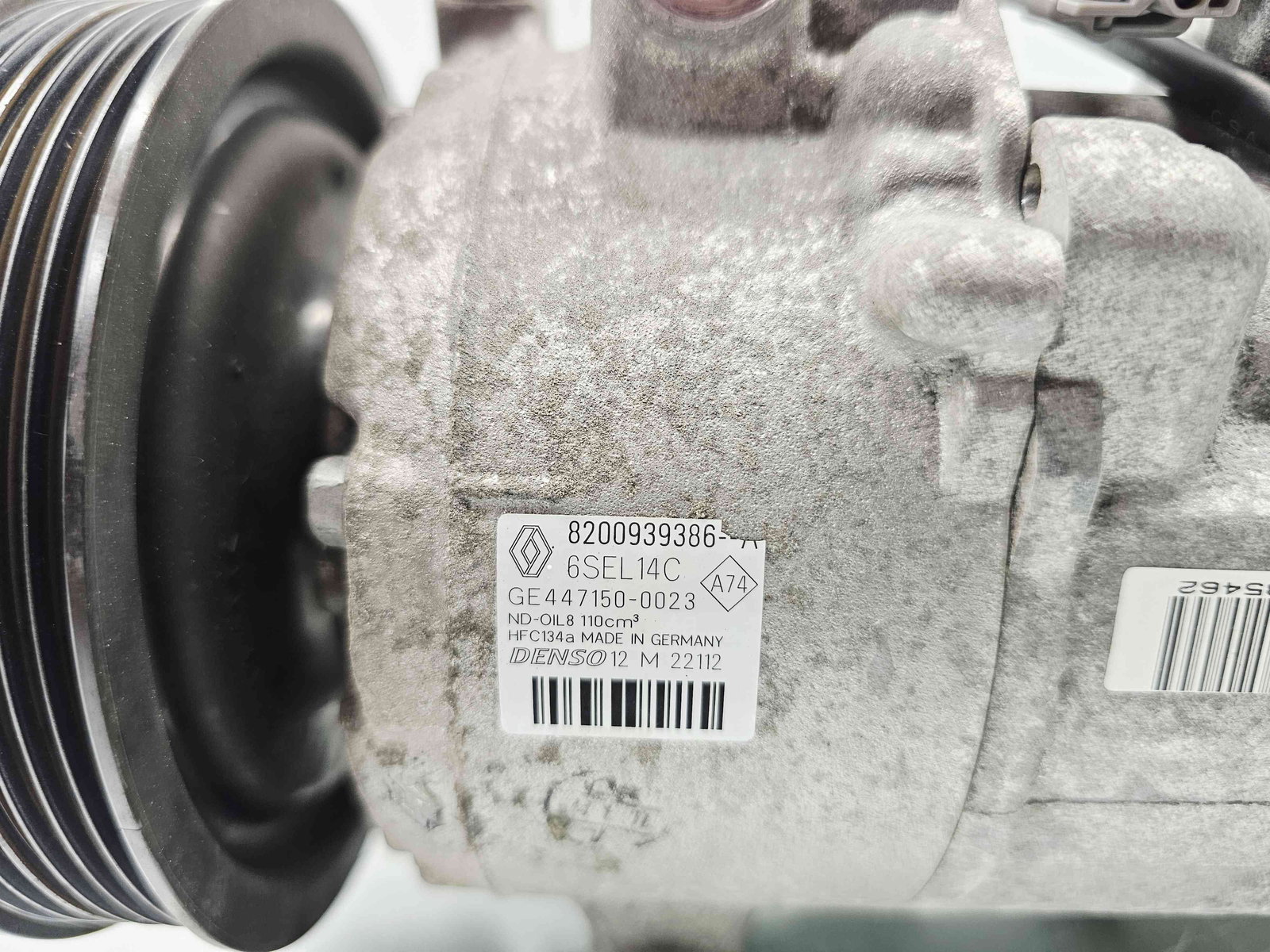 Compresor clima Renault Megane 3 (B95) [Fabr 2008-2016] 8200939386 1.6 Benz K4M858 81KW / 110CP - imagine 3