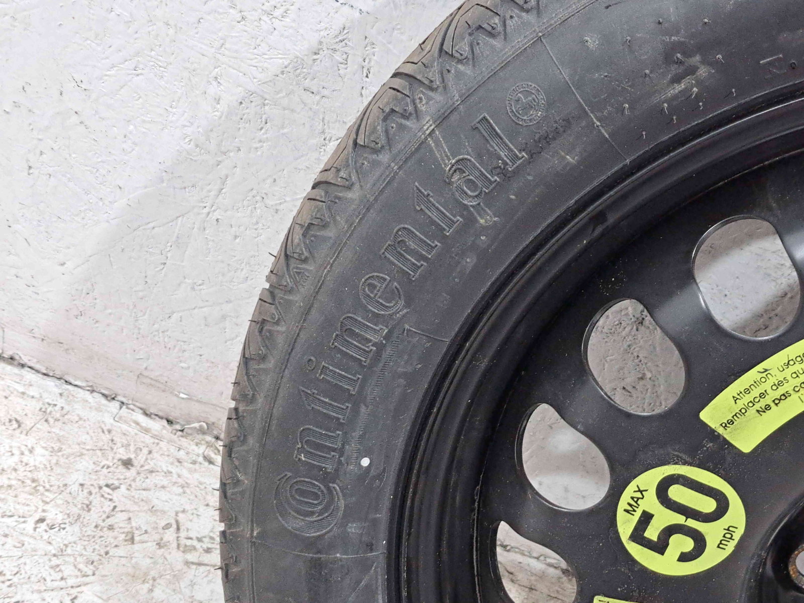 Roata rezerva Mercedes Clasa E (W211) [Fabr 2002-2009] T155/70 R17, 5X112 - imagine 3