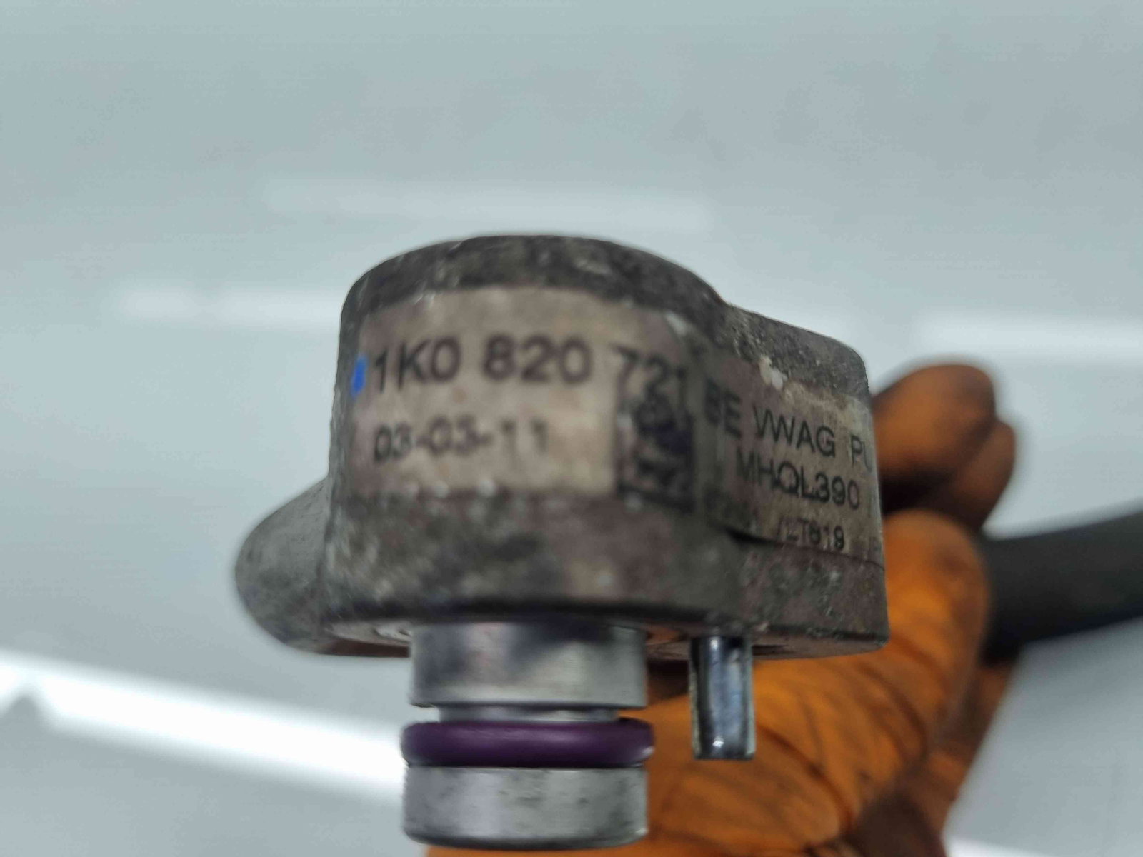 Conducta AC Skoda Octavia 2 Combi (1Z5) [Fabr 2004-2013] Facelift 1K0820721 1.6 Benz BSE 75KW / 102CP - imagine 5