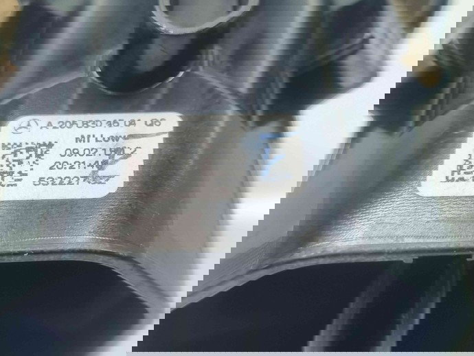  Grila aerisire centrala Mercedes Clasa C Combi (S205) [Fabr 2015-prezent] A2058304504