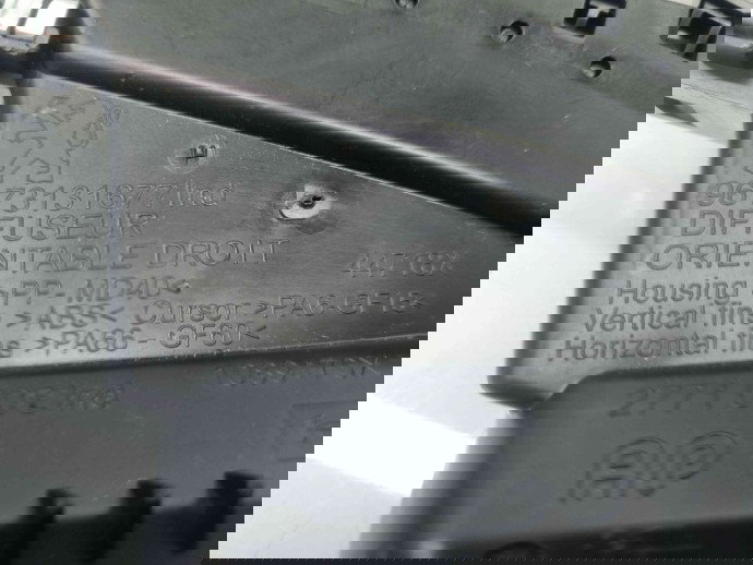  Grila aerisire stanga Peugeot 2008 [Fabr 2013-prezent] 9633131777