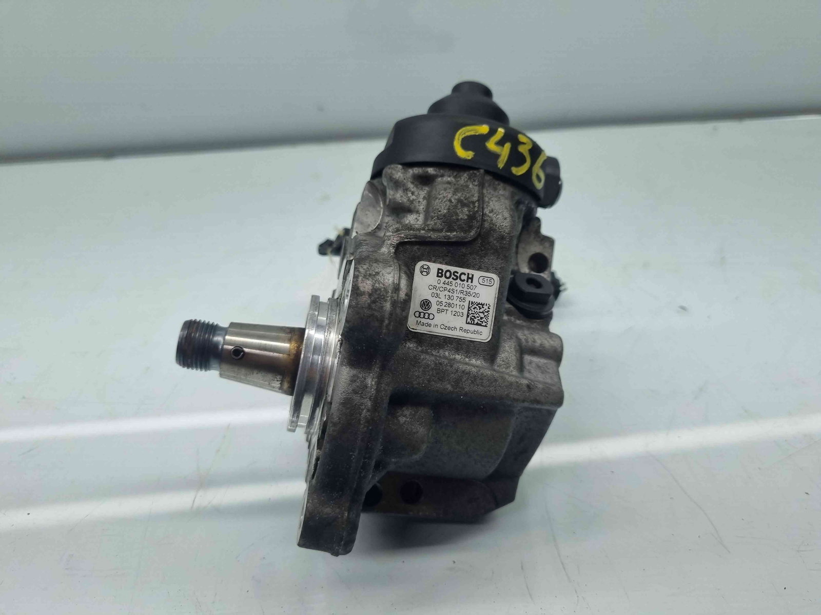 Pompa inalta presiune Volkswagen Golf 6 (5K1) GTD [Fabr 2009-2013] 03L130755 / 0445010507 / 05280110 2.0 TDI CBBB 125KW / 170CP