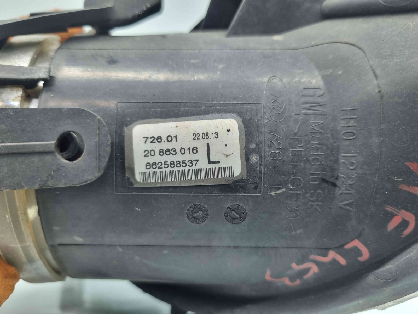 Proiector ceata stanga Opel Zafira C (E75) Combi [Fabr 2011-2017] 20863016 - imagine 7