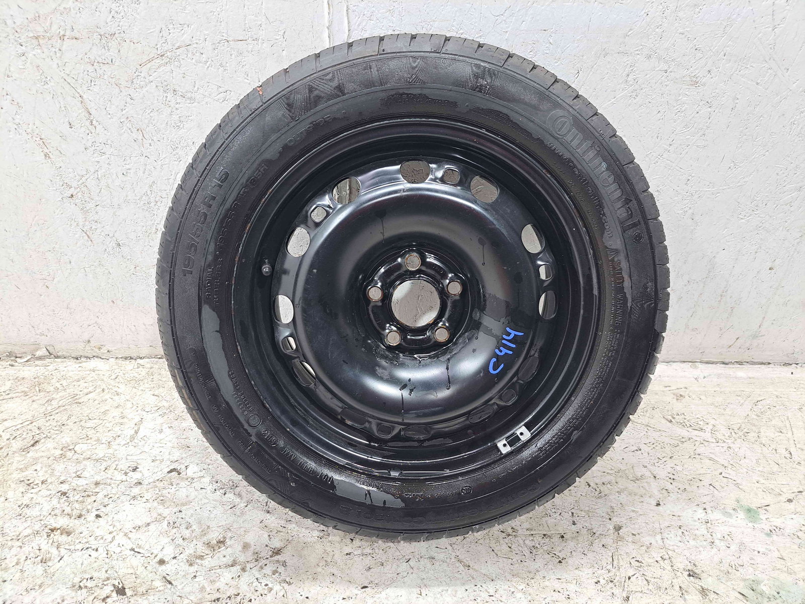 Roata rezerva Skoda Fabia 2 (5J, 542) [Fabr 2007-2014] 195/55 R15, 5X112 - imagine 1