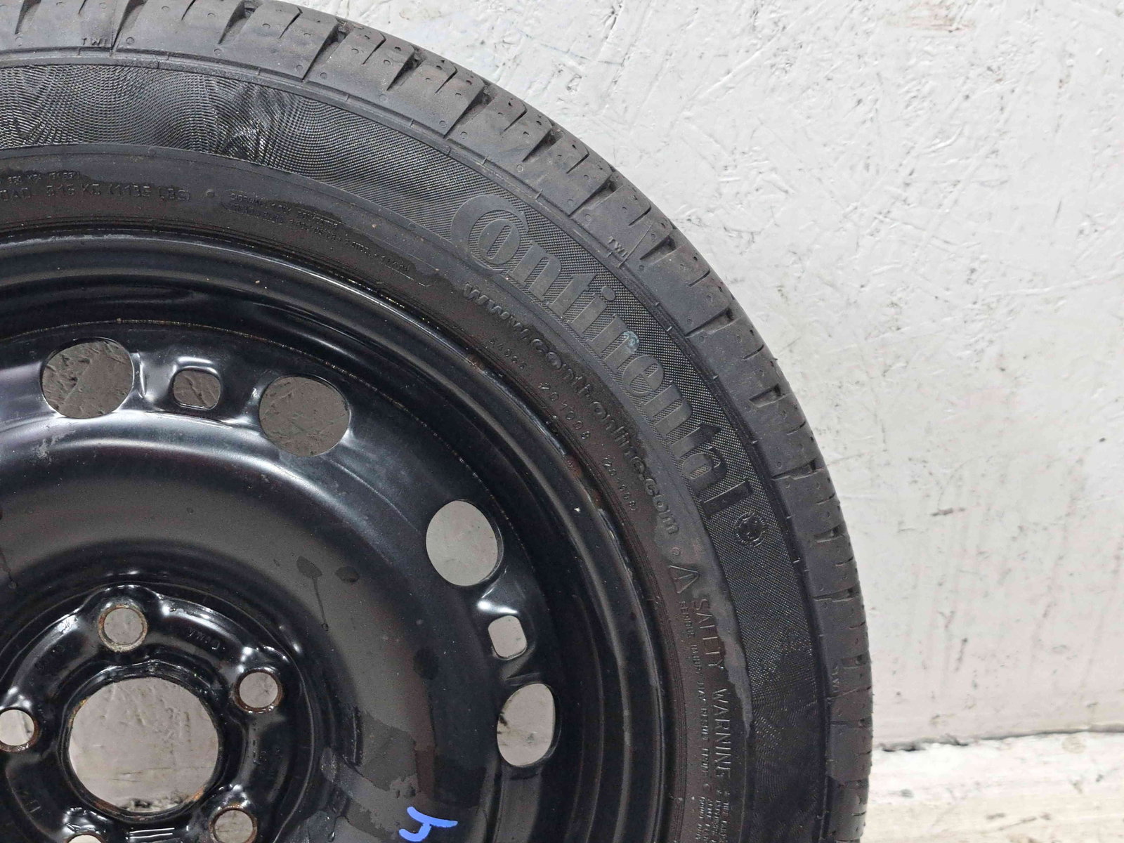 Roata rezerva Skoda Fabia 2 (5J, 542) [Fabr 2007-2014] 195/55 R15, 5X112 - imagine 2