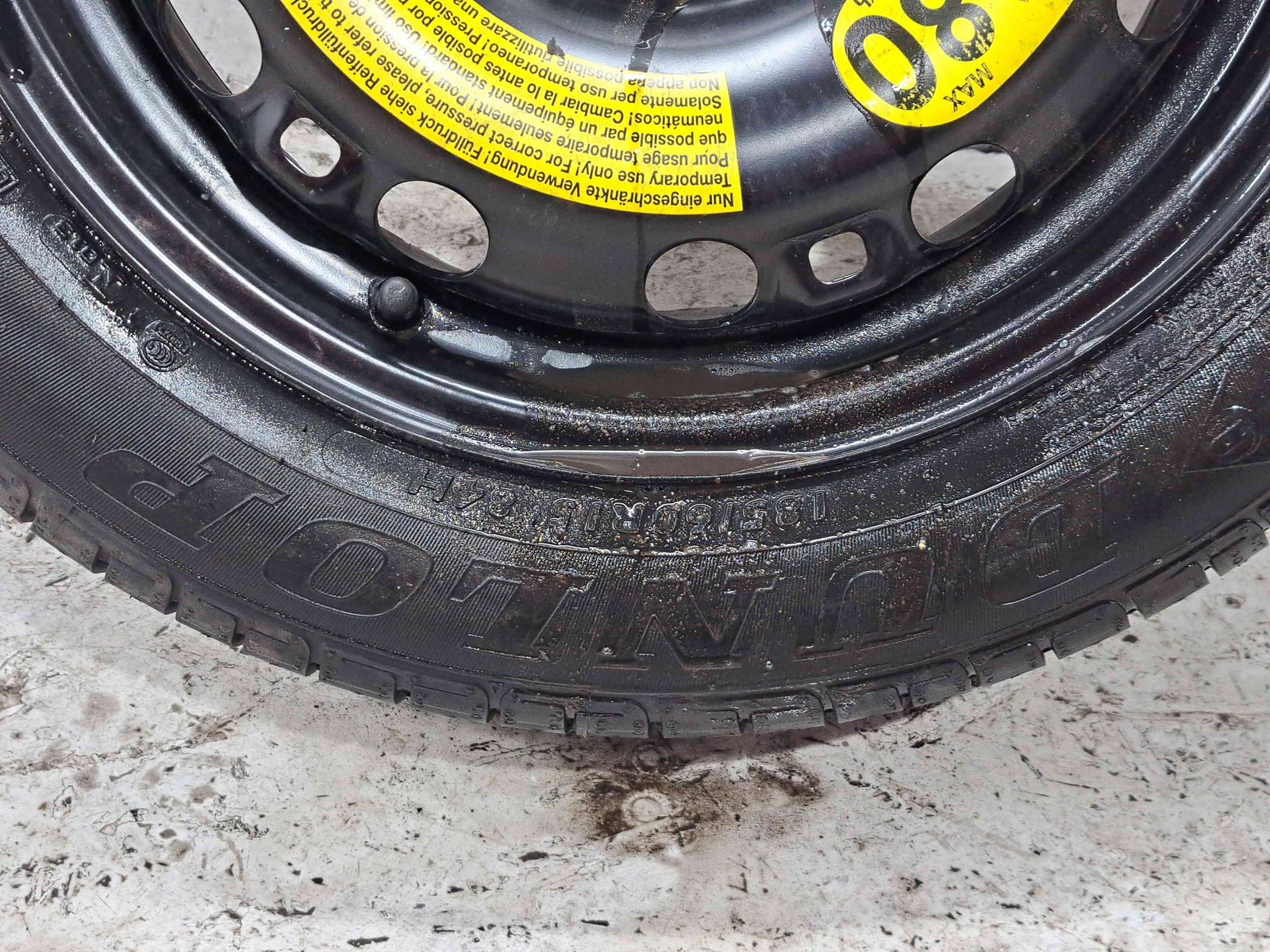 Roata rezerva Seat Toledo 4 (KG3) [Fabr 2012-2018] 185/60 R15, 5X112 - imagine 3