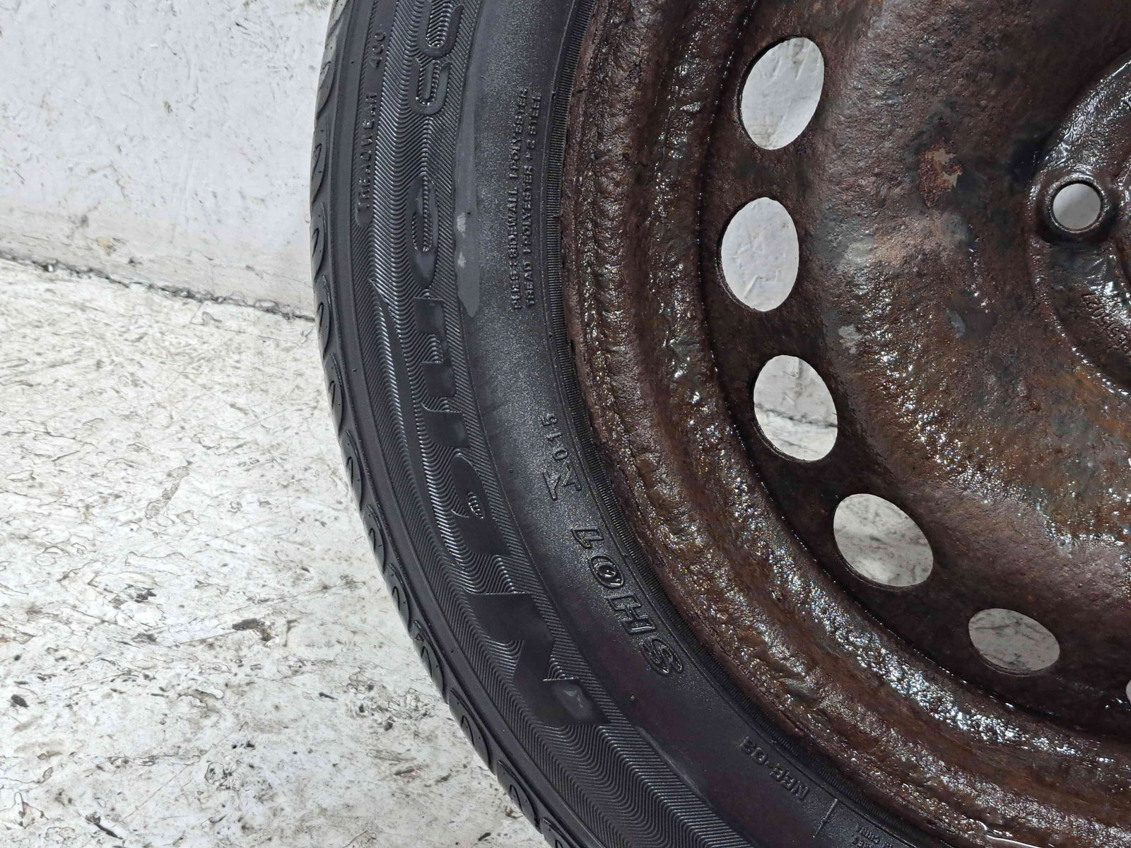 Roata rezerva Renault Clio 4 (B98) Hatchback [Fabr 2012-2020] 185/65 R15, 4X100 - imagine 3