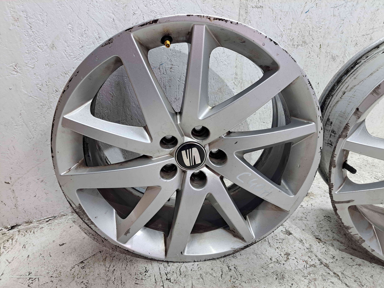 Set jante aliaj Seat Ibiza 5 (6J5) FR [Fabr 2008-2017] R17, 5X112 - imagine 2