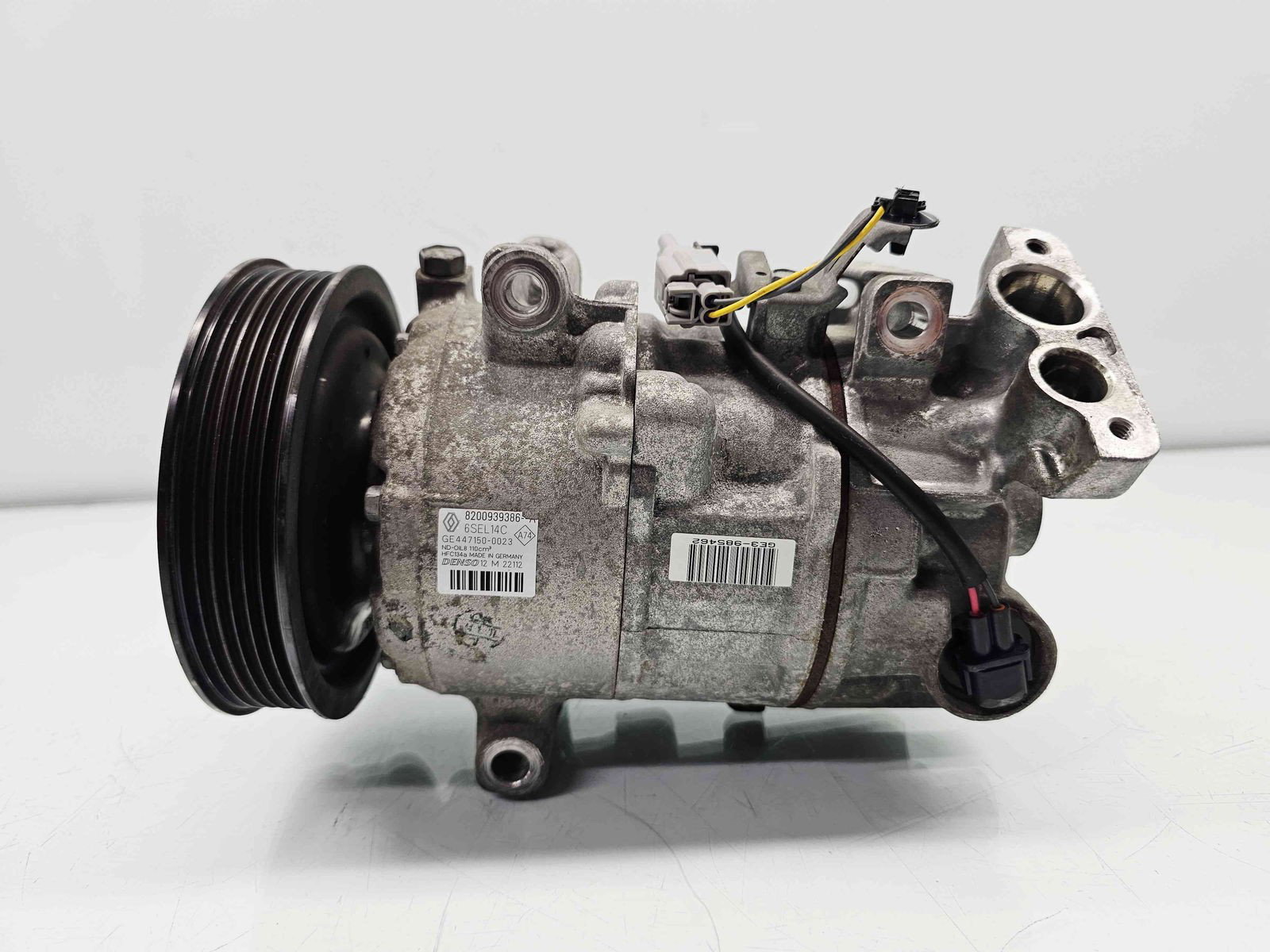 Compresor clima Renault Scenic 3 [Fabr 2009-2015] 8200939386 1.6 Benz K4M858 81KW / 110CP - imagine 8