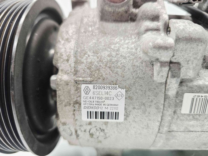 Compresor clima  Dacia Duster [Fabr 2010-2016] 8200939386 1.6 Benz K4M858 81KW / 110CP