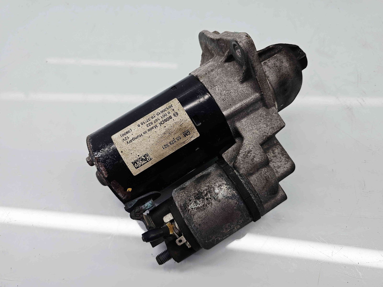 Electromotor 9 dinti Opel Astra J [Fabr 2009-2015] 55578921 1.2 Benz A12XER63KW / 85CP - imagine 5