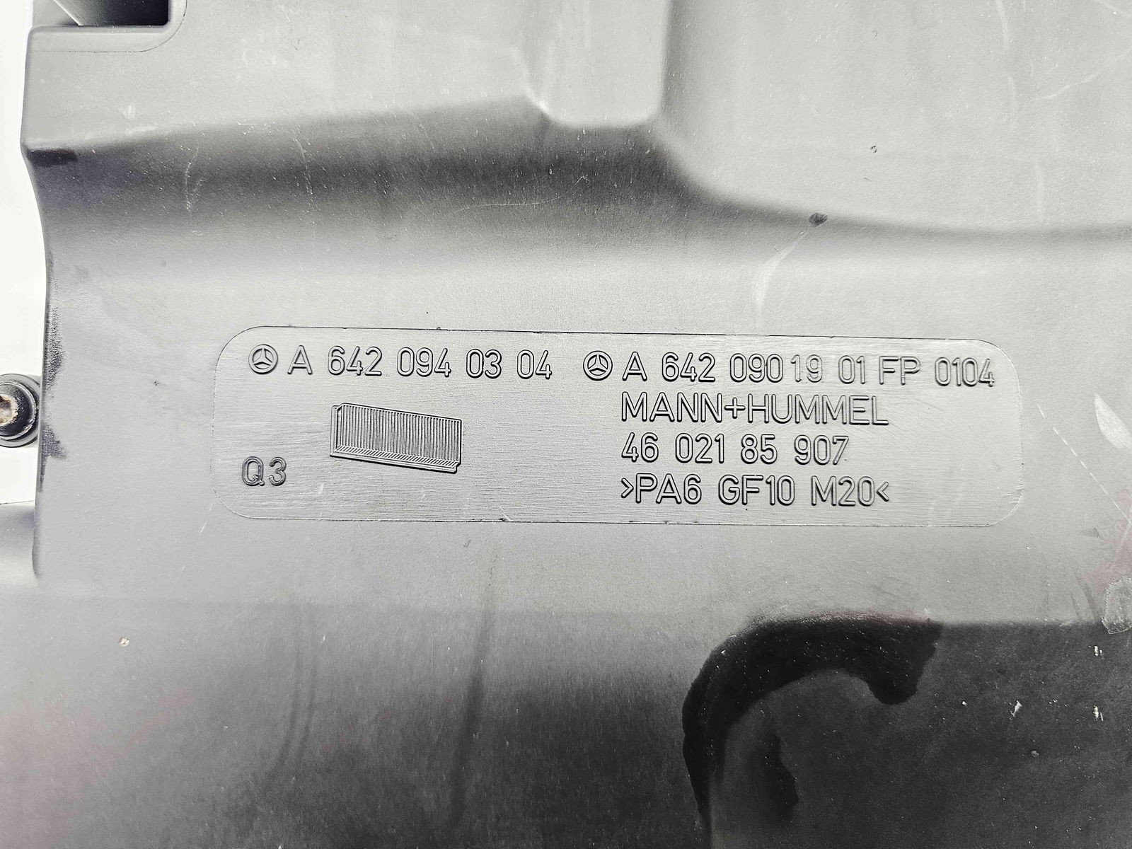 Carcasa filtru aer Mercedes CLS (C219) [Fabr 2004-2011] A6420940304 3.0 CDI 642920 165KW / 224CP - imagine 7