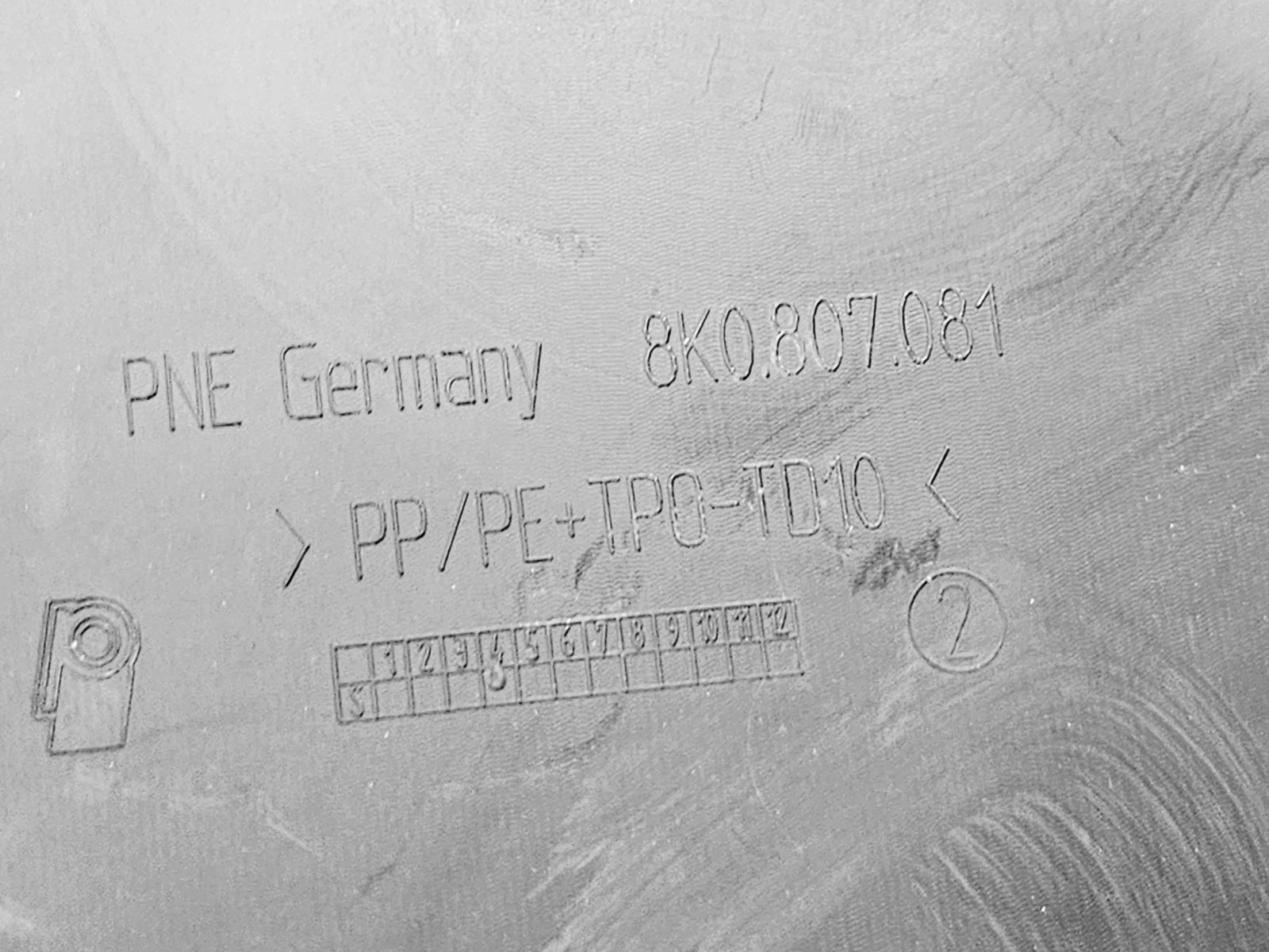 Capac trager Audi A4 (8K5, B8) Avant [Fabr 2008-2015] 8K0807081 - imagine 3