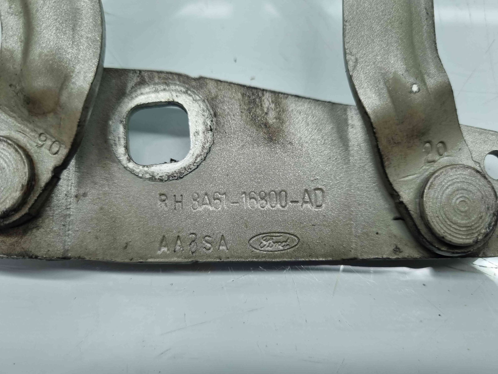 Set balamale capota Ford Fiesta 6 facelift [Fabr 2008-2019] 8a61-16801-ad / 8A61-16800-AD - imagine 5